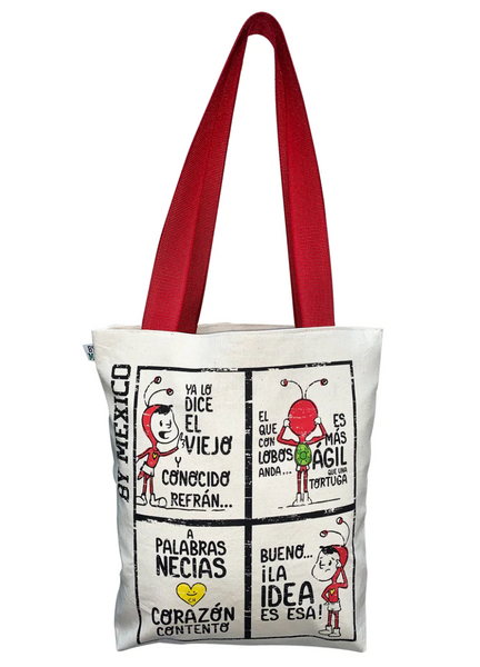 Totebag - El Chapulín Colorado, refrán