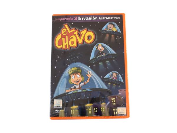 DVD Temporada 2 El Chavo Animado  "Invasión extraterrestre"
