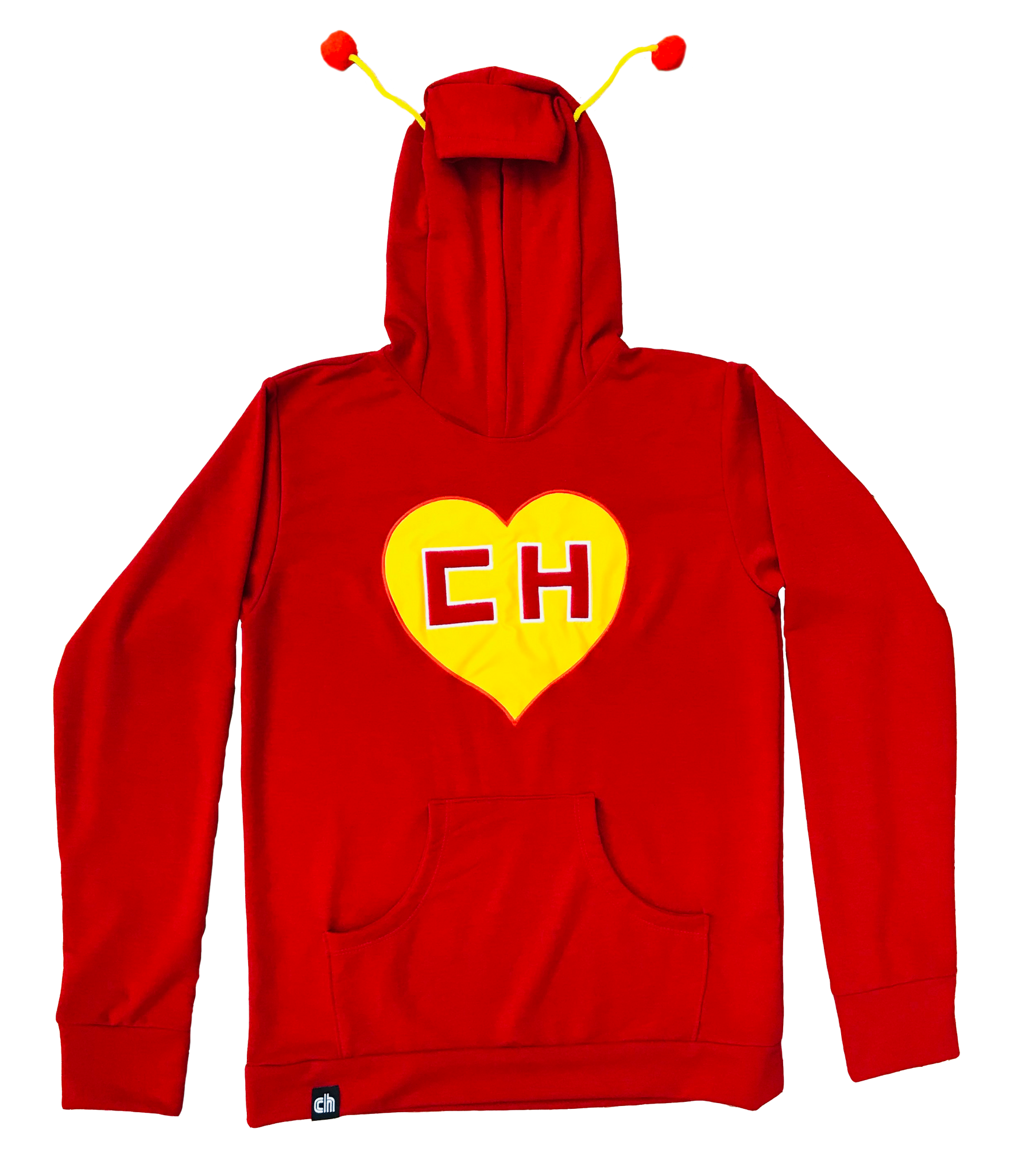 Sudadera Chapulin Colorado bordada
