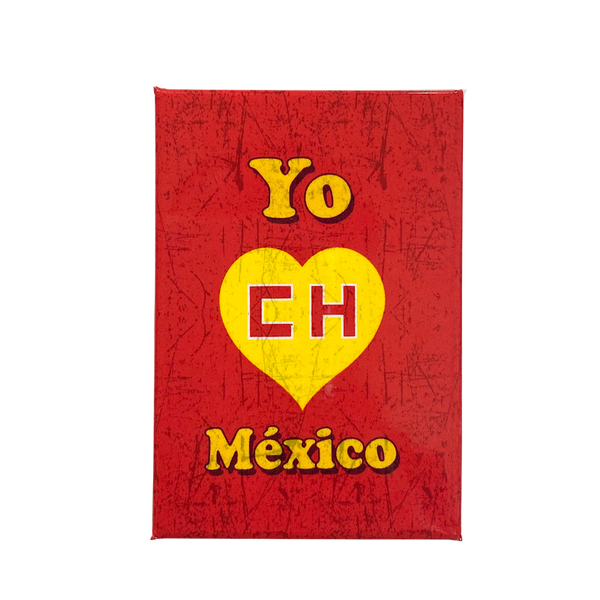 Imán Coleccionable "Yo Amo México CHC"