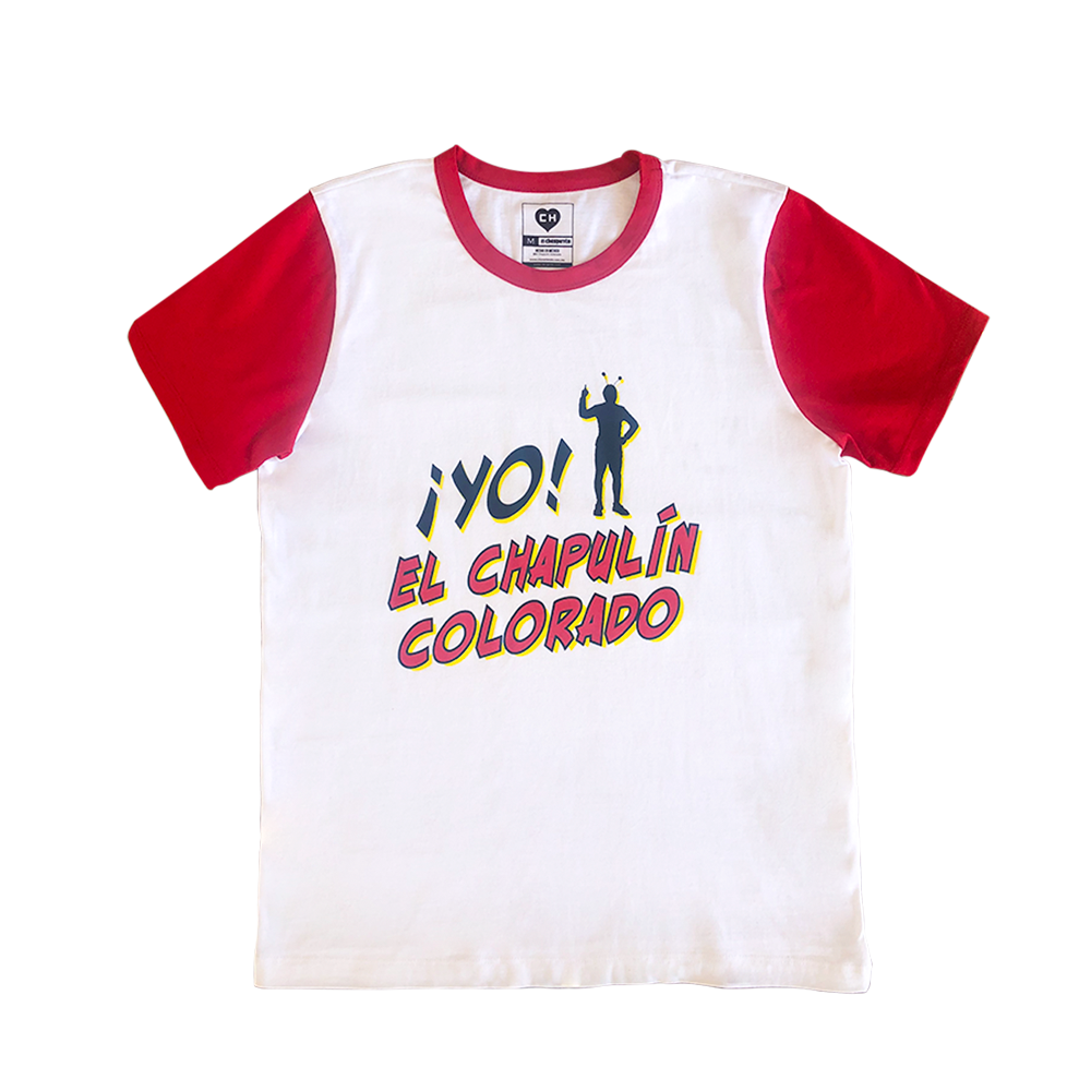 T-shirt Pareja de Héroes, ¡Yo El Chapulín Colorado!