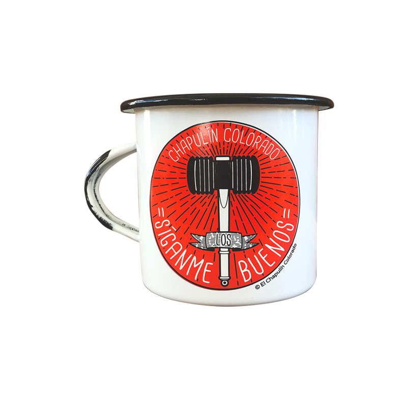 Taza de Peltre El Chapulín Colorado